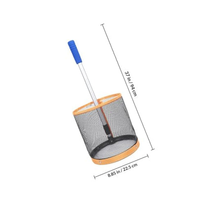 ABOOFAN Table Tennis Ball Picker with Telescopic Handle Portable Pingpong Ball Retrieval Net Durable Synthetic Fiber Construction for Efficient Training and Easy Storage