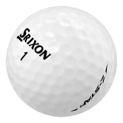 LostGolfBalls - Recycled & Used Z Star for Srixon Golf Balls, Near Mint Condition, AAAA Quality for Srixon Golf Balls, White