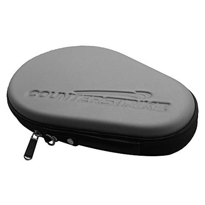 Professional Ping Pong Paddle Hard Case | PROTECT YOUR PADDLE | Table Tennis Paddle Hard Case | Table Tennis Racket Case | Hard Shell | Water Resistant - color: Silver