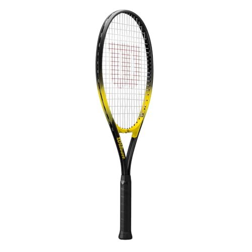 Wilson Energy XL Tennis Racket- Black/Yellow, 4-3/8"