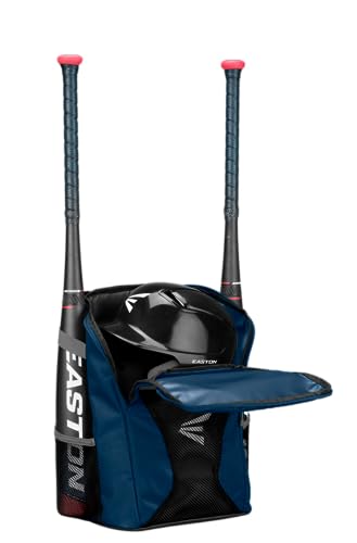 Easton | FUTURE LEGEND Backpack Equipment Bag | Baseball/Softball | T-Ball/Rec/Travel | Multiple Styles - color: Navy