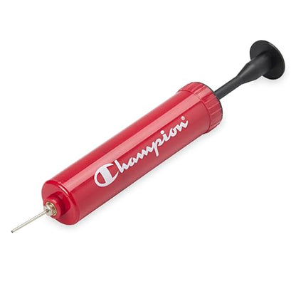 Champion Replacement Ball Pump with Metal Inflation Replacement Needles for Sports Balls with Compact Case, Compatible with Most Pumps for Basketball, Soccer, Football, Volleyball & Yoga Balls
