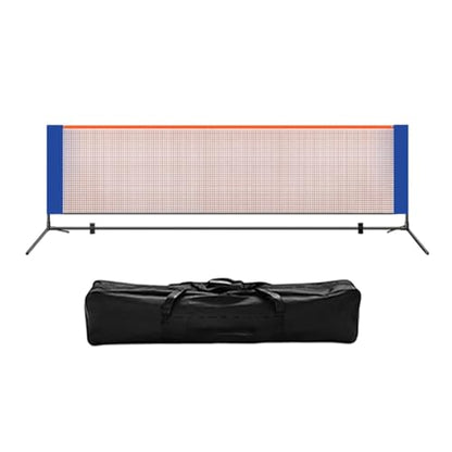 Generic Pickleball Net Portable Pickleball Net for Driveways Pickleball Net System with Metal Frame Includes Carrying Bag and Easy Assembly Made of Po - size: 3.1m