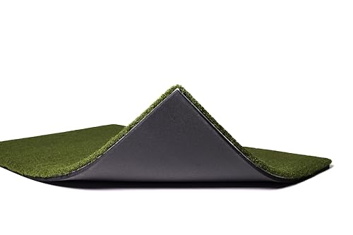 Dura-Pro Premium Turf Indoor/Outdoor Golf Mat. Bonus Tray + 3 Tees - style: Advantage 4'x5' - 30mm Thickness