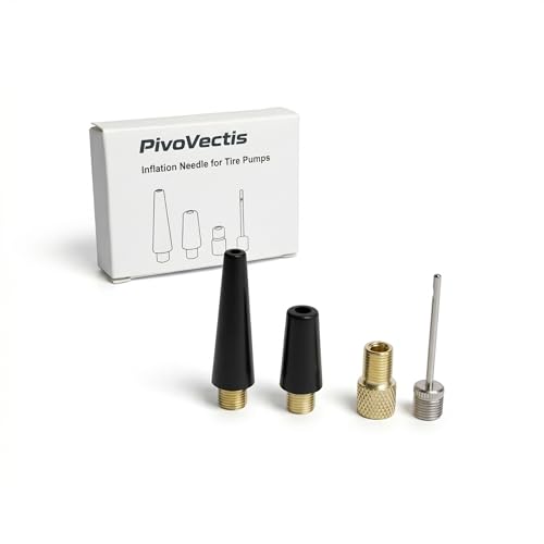 4PCS Ball Pump Needle Kit for Air Pump Accessories Inflate Balloons Swim Ring, Nozzle Inflator Adapter for Sport Balls Bike, Nozzle Adapter for Portable Tire Inflator Air Comressor Inflating Adapter