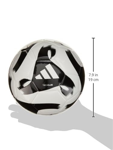 adidasSoccer Ball - color: White/Black/Club 2022, size: 3