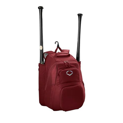 EvoShield Tone Set Baseball Backpacks - color: Maroon