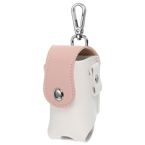 PATIKIL Golf Ball Waist Bag, Golf Ball Carry Pouch with Tee Holder, Buckle, Clip for Women Men Belt Golf Storage - color: Pink