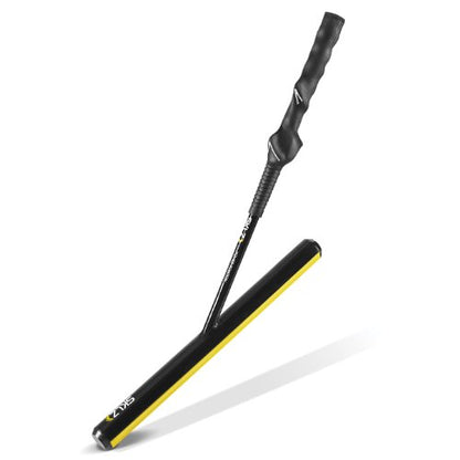 SKLZ Golf Swing Trainer and Warm Up Tool- Essential Golf Accessories for Golfers, Increase Swing Speed, Distance, Balance and Grip Strength - style: Power Postion Plane & Grip Trainer