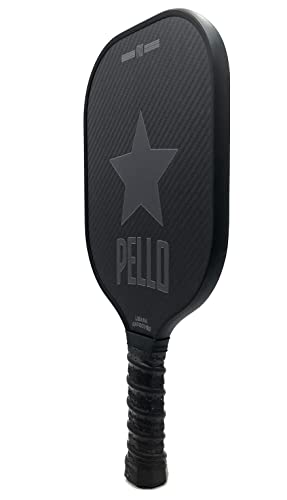 PELLO PXI Carbon Fiber Pickleball Paddles | USA Pickleball Approved | Professional Polypropylene Honeycomb Core | Perfect Balance of Power & Control | Pickle Ball Racquet with Neoprene Case