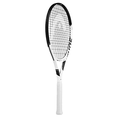 Head Metallix Attitude Pro White Tennis Racket - Pre-Strung Adult Tennis Racquet for Control and Maneuverability - size: 4-3/8