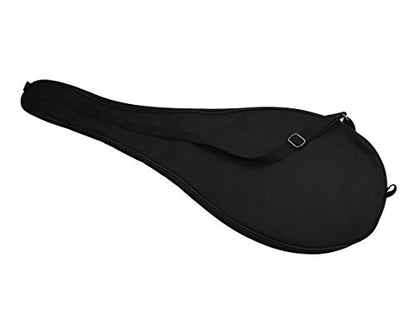 Single Tennis Racket Cover Lightweight Padded Tennis Racquet Bag - color: Black, size: Small