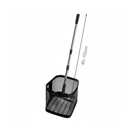Generic Table Tennis Ball Picker Adjustable Table Tennis Ball Retriever Easy to Use Training Gear for Training - color: Black