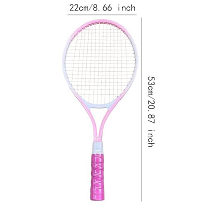 Colaxi Tennis Trainer Ball Tennis Racket 21 inch Practical for Beginners Tennis er Set for Park Indoor Outdoor Garden