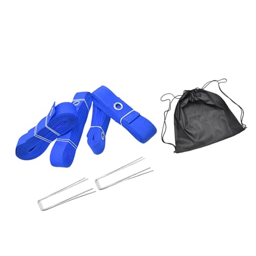 Beach Volleyball Courts Boundaries Line Kits Webbing Marker Beach Line Borderline Easy to Use Volleyball Webbing Marker - color: Blue
