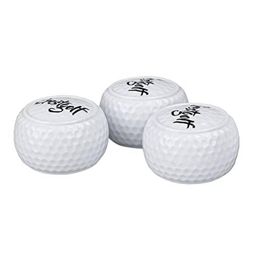 Youngy Flat Shaped Golf Ball Putting Training Aid Portable Golf Practice Ball Lightweight Golf Training Balls Accessories