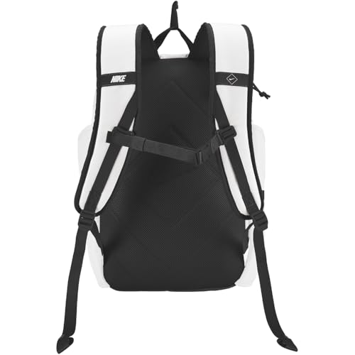 Nike Diamond Bat Pack Select Baseball Backpack - color: Summit White/Black/Metallic Gold