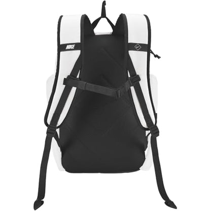 Nike Diamond Bat Pack Select Baseball Backpack - color: Summit White/Black/Metallic Gold