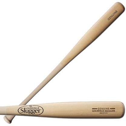 Louisville Slugger Genuine Mix Unfinished Clear Baseball Bat - size: 33"