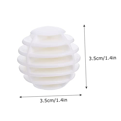 UPKOCH 10Pcs Indoor Golf Stripe Practice Balls for Skill Development Lightweight PE Material for Swing Practice