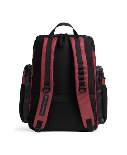 ARENA One Go Backpack Swimmer Athlete Daypack Large Size Equipment Swim Bag - color: Crimson