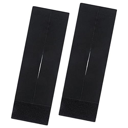 INOOMP 8pcs Baseball Glove Mallet Band Glove Fixing Wrap Baseball Gear Wrapping Band Catcher's Gear - color: Blackx4pcs, size: 35x10cmx4pcs