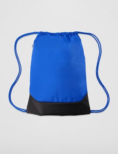 Nike Unisex Adult Gameday Brasilia X Drawstring Bag Backpack (18L) | Mens and Womens - color: Game Royal/Black/White, size: MISC