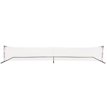 ONIX Pickleball 2-in-1 Regulation-Size Portable Net and Practice Net Set Includes Carrying Case with Wheels
