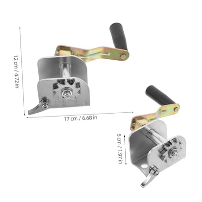 TOYANDONA Outdoor Sports Fitness Equipment Accessories for Volleyball and Badminton Hand Crank Tensioning Device for Net Tightening and Adjustment