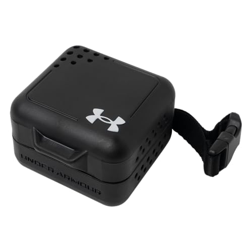 Under Armour Mouth Guard Case. Mouthguard Storage. Keep it Clean and Secure - color: Black