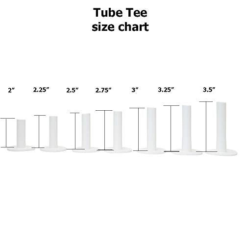 Mixed Set 7 Heights of Golf Practice Mat Tees - Replacement Tee Can Use with Most Golf Driving Range Turf Mats