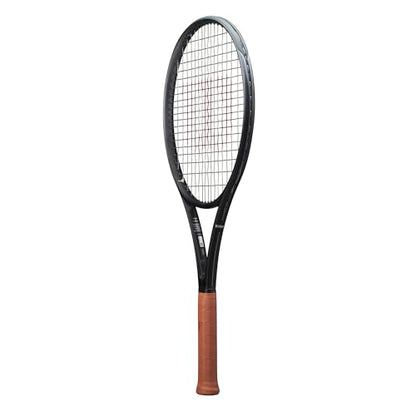 Wilson RF 01 Performance Tennis Racket - Strung with Sensation 16 Natural at Mid Range Tension - size: Grip Size 1 - 4 1/8"