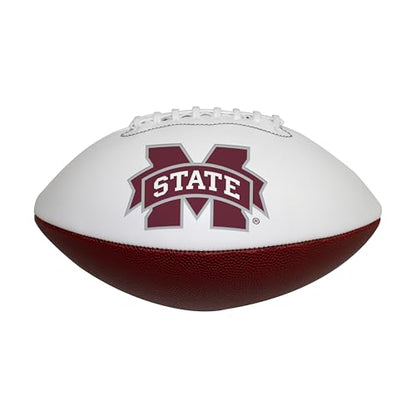 NCAA Mississippi State Bulldogs Autograph Football, Official Size, Brown