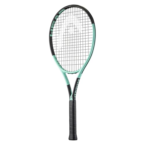 HEAD MX Attitude Supreme Tennis Racquet - Pre-Strung Adult Tennis Racket, Graphite Composite, Lightweight Power & Control, 16x19 String Pattern, 4 3/8 Grip