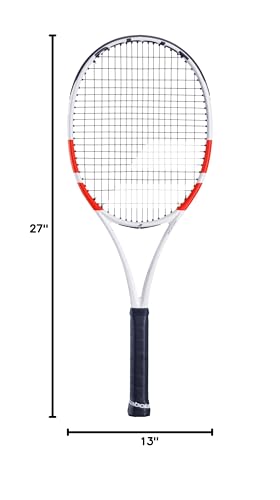 Babolat Pure Strike 98 18x20 Tennis Racquet (4th Gen) - Strung with 16g Babolat Syn Gut at Mid-Range Tension - size: 4 3/8" Grip