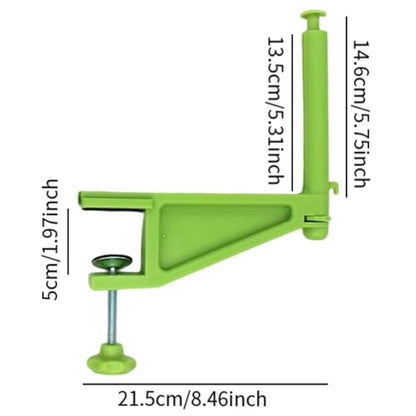 Yiju Table Tennis Net Post Set Practice Easily Set up Replacement Ping Pong Mesh Rack Ping Pong Clamp Net for Game Travel Training - color: Green