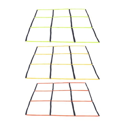 Multifunctional 9 Grids Agility Ladder for Sports Training Fitness and Footworks Drill Agility Train Enduring Adjusted Speed Training - color: B
