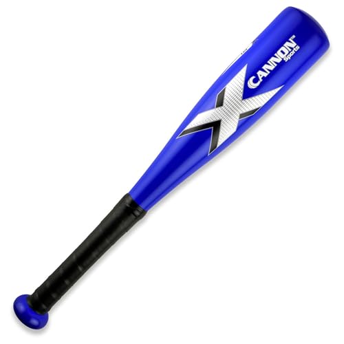 Cannon Sports 18 Inch One-Hand Aluminum Training Bat for Baseball & Softball - Improve Swing Speed & Power - Develop Hand-Eye Coordination - Lightweight & Durable