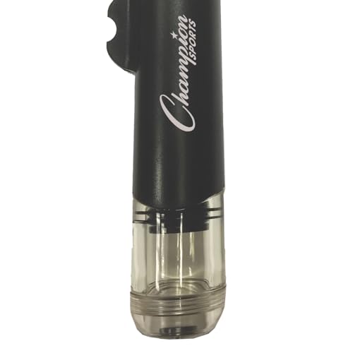 Champion Sports Dual Action Hand Air Pump, Small, Black