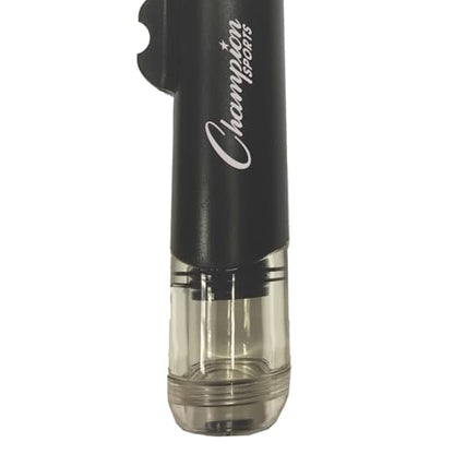 Champion Sports Dual Action Hand Air Pump, Small, Black