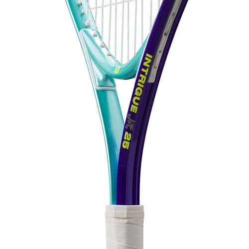 Wilson Intrigue Jr 25 Tennis Racket, Blue Green/Blue
