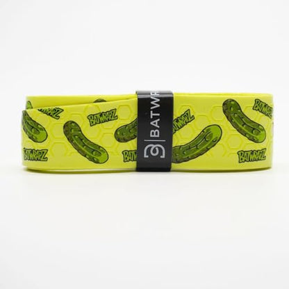 Bat Grip Tape for Baseball - Softball Precut and Pro Feel Bat Grip Tape Replacement - color: The Pickle