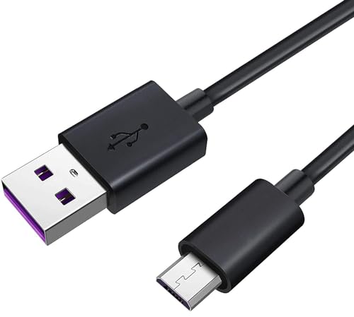 Micro USB Charging Cable Charger Power Cord Compatible with Pumteck AP1-P Electric Ball Pump Smart Air Pump Volleyball Basketball Inflator Football Soccer Ball Air Pump (Not fit Other Model)