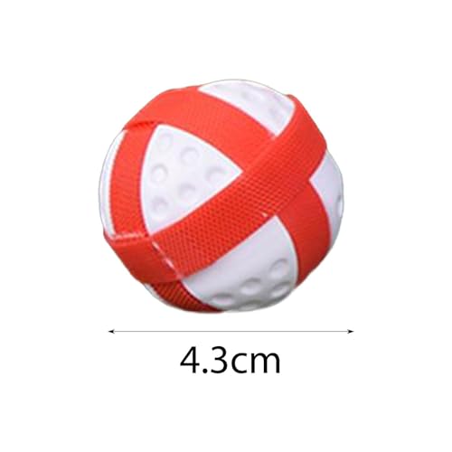 16 Pieces Golf Sticky Balls Hook and Loop Training Balls Toy Game Material Suitable for Kids Adults Indoor Outdoor 4.3cm