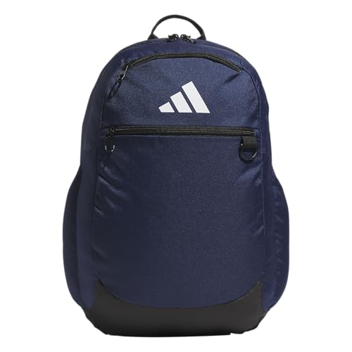 adidas Striker 3 Team Sports Backpack – Daypack for Sports Gym Travel, 36L - color: Navy Blue
