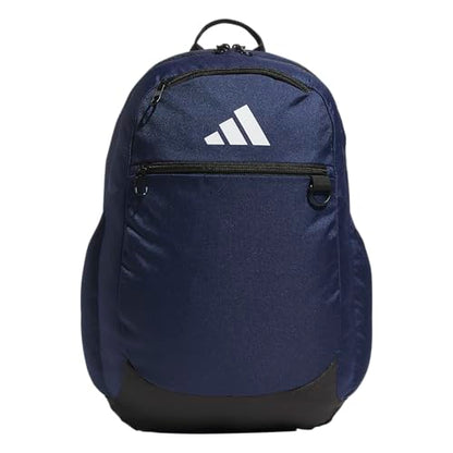 adidas Striker 3 Team Sports Backpack – Daypack for Sports Gym Travel, 36L - color: Navy Blue