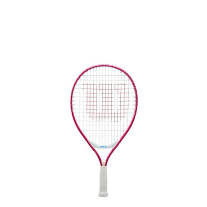 Wilson Ultra Power 19" Junior Recreational Tennis Racket - Pink/White/Blue