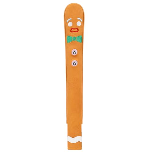 Funny Golf Club Head Cover Driver Headcover Fairway Wood Headcover Hybrid Club Head Cover Brown Monster Cookie - style: Alignment Stick Cover
