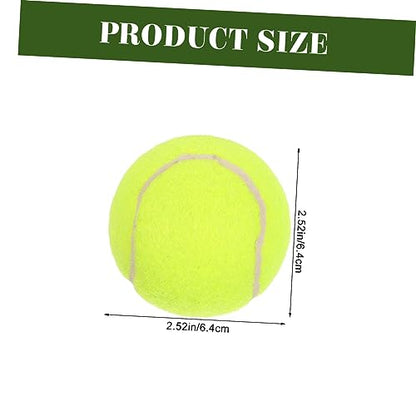 Abaodam 3Pcs Training Tennis Balls for Self Practice Professional Practice Balls for All Skill Levels Use for Beginners and Pros