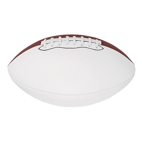 Baden Mini Autograph Football | Collectible Ball with 2 Brown & 2 White Panels | Ideal for Team Signatures, Coaches, Events & Sports Gifts